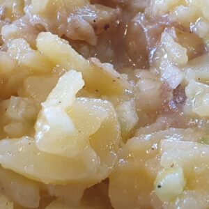Potatissallad med äppelcidervinäger 1 Bild på potatissallad med äppelcidervinäger